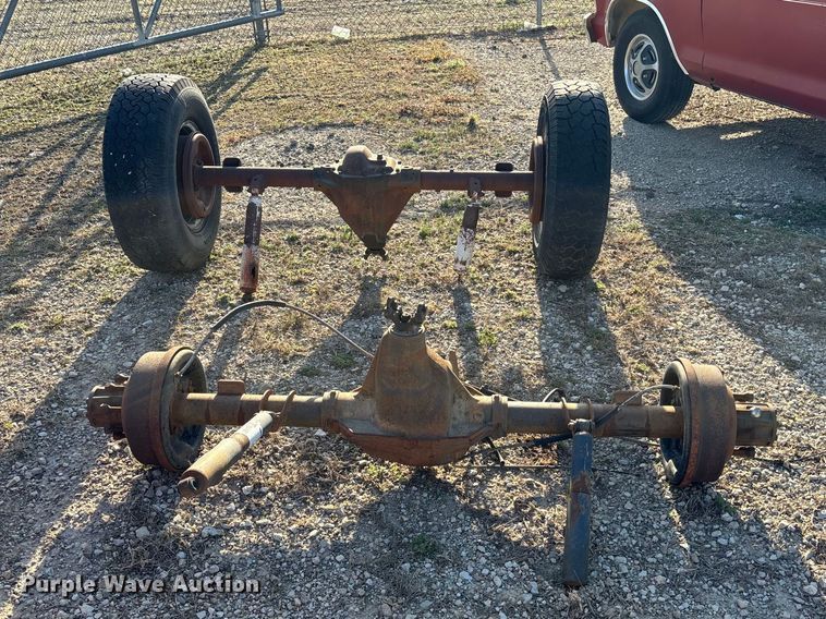 image for item EA4661 (2) axles