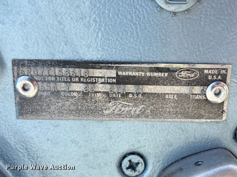 image for item EA4671 1966 Ford Mustang 