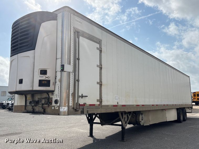 image for item EA7226 2018 Wabash refrigerated van trailer
