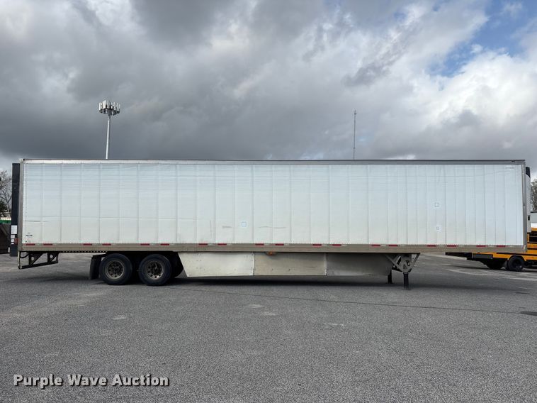 image for item EA7226 2018 Wabash refrigerated van trailer