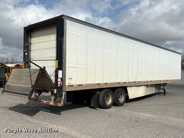 image for item EA7226 2018 Wabash refrigerated van trailer