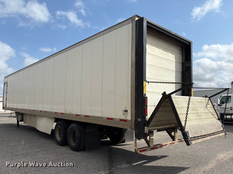 image for item EA7226 2018 Wabash refrigerated van trailer