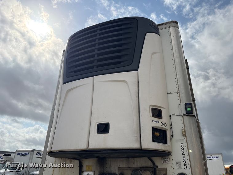 image for item EA7226 2018 Wabash refrigerated van trailer