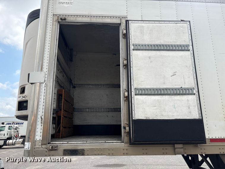 image for item EA7226 2018 Wabash refrigerated van trailer