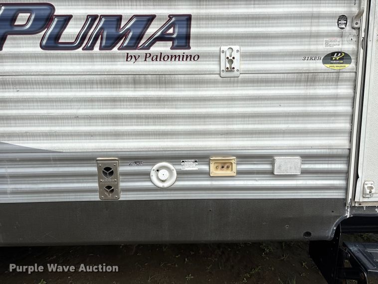 image for item EA7234 2012 Puma Towables Palamino Camper
