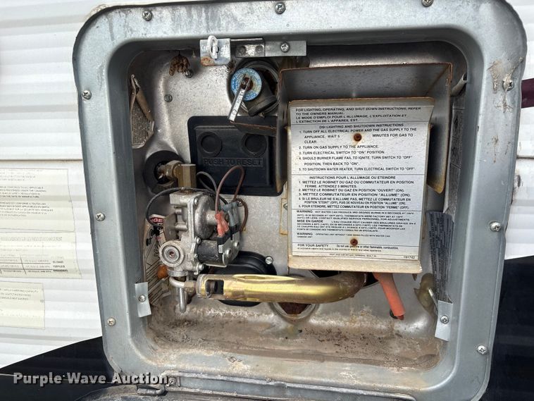 image for item EA7237 2014 Forest River Wolf Pack toy hauler camper