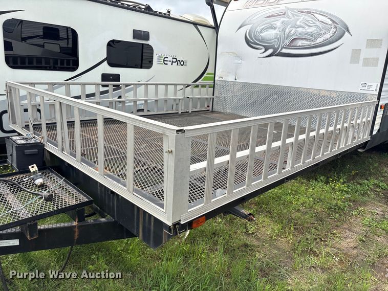 image for item EA7237 2014 Forest River Wolf Pack toy hauler camper