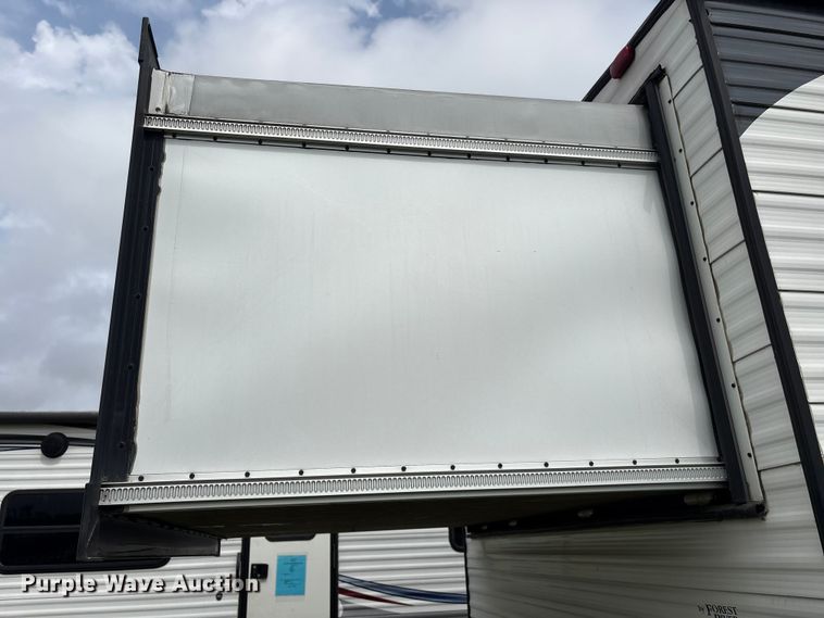 image for item EA7237 2014 Forest River Wolf Pack toy hauler camper