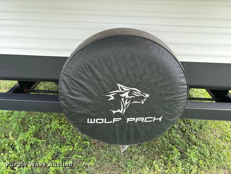 image for item EA7237 2014 Forest River Wolf Pack toy hauler camper