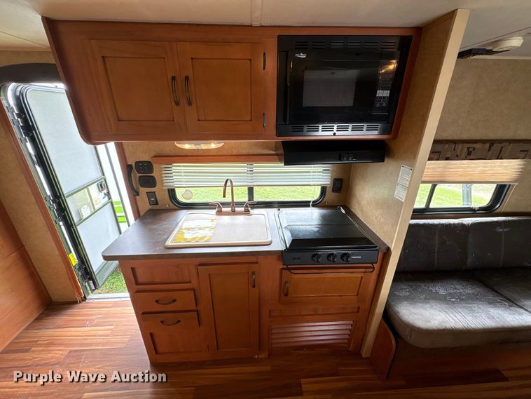 image for item EA7237 2014 Forest River Wolf Pack toy hauler camper