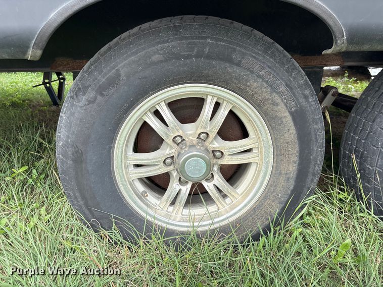 image for item EA7237 2014 Forest River Wolf Pack toy hauler camper