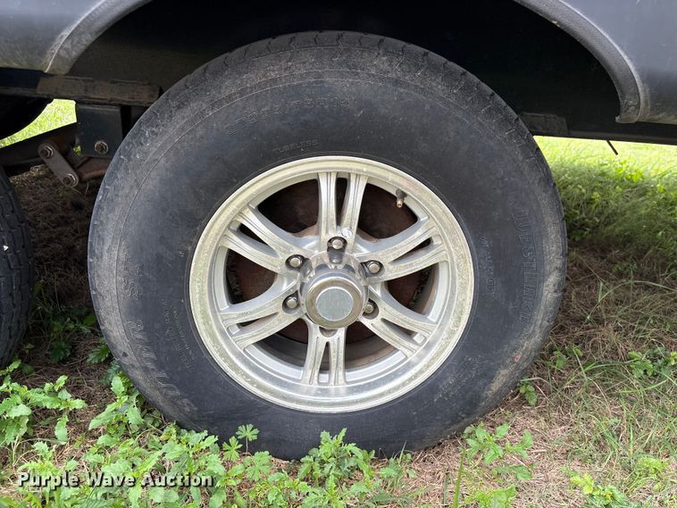 image for item EA7237 2014 Forest River Wolf Pack toy hauler camper