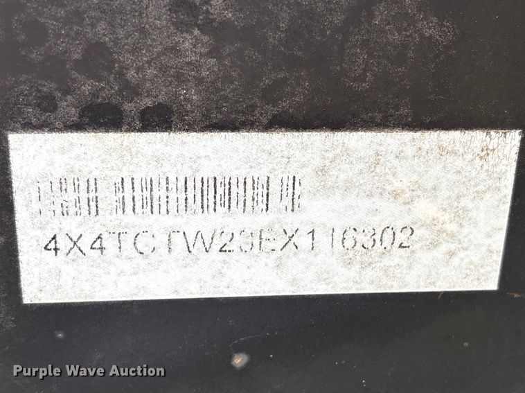 image for item EA7237 2014 Forest River Wolf Pack toy hauler camper