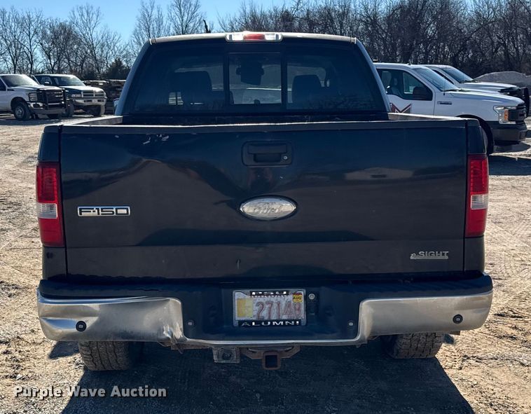 image for item EC4556 2007 Ford F150 Ext. Cab pickup truck