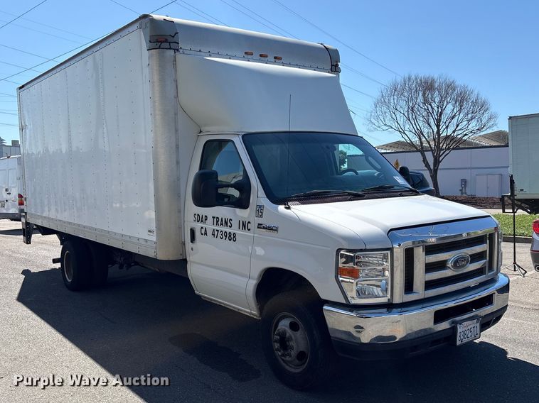 image for item EC8281 2017 Ford E450 box truck