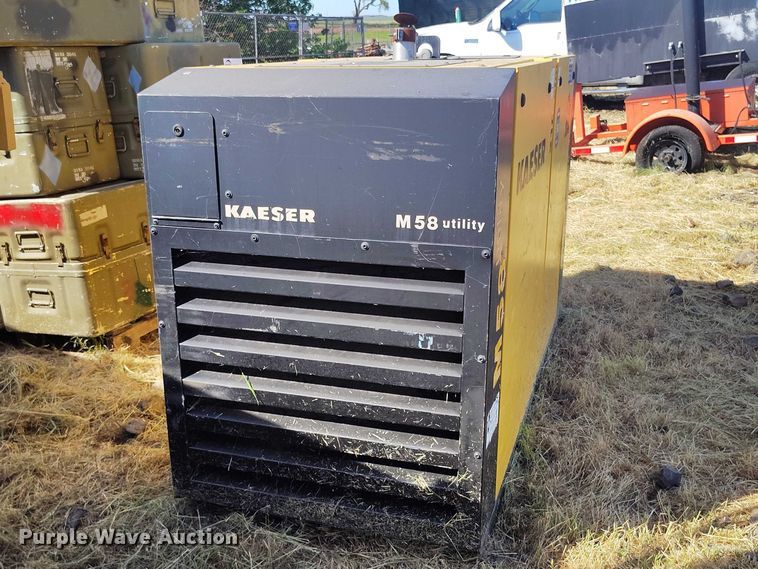 image for item EC8304 2017 Kaeser M58 Utility air compressor