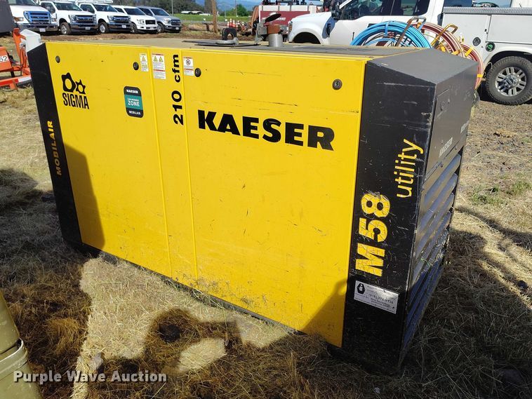 image for item EC8304 2017 Kaeser M58 Utility air compressor