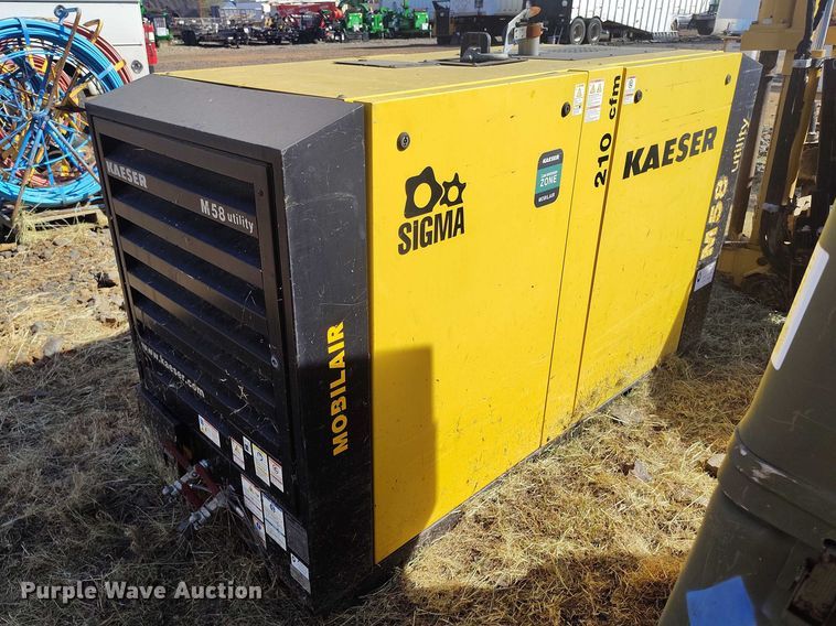 image for item EC8304 2017 Kaeser M58 Utility air compressor