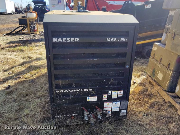image for item EC8304 2017 Kaeser M58 Utility air compressor