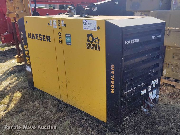 image for item EC8304 2017 Kaeser M58 Utility air compressor