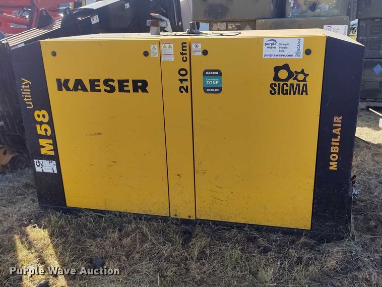image for item EC8304 2017 Kaeser M58 Utility air compressor