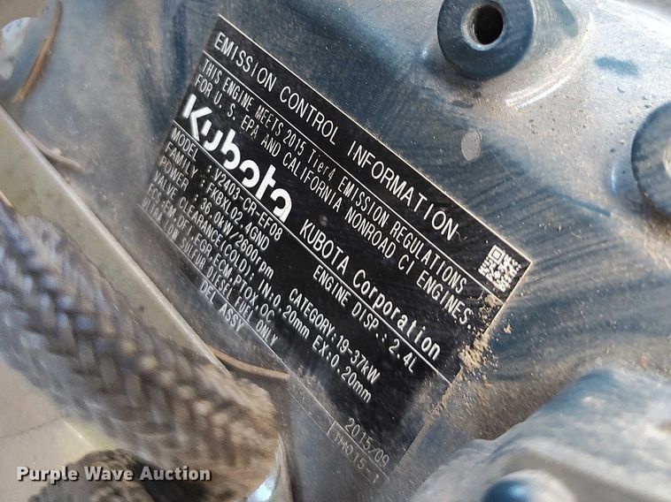 image for item EC8304 2017 Kaeser M58 Utility air compressor