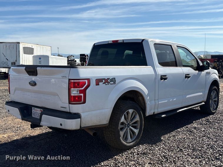 image for item EC8310 2018 Ford F150 Crew Cab pickup truck