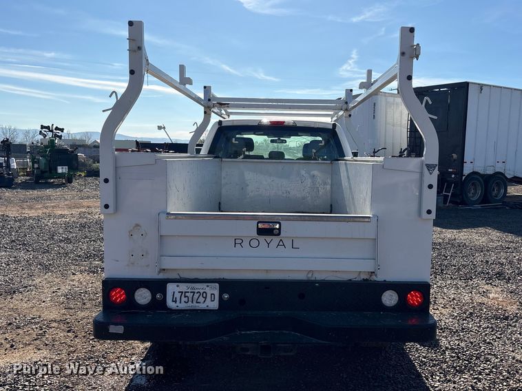 image for item EC8311 2019 Ford F250 Super Duty Ext. Cab utility bed pickup truck