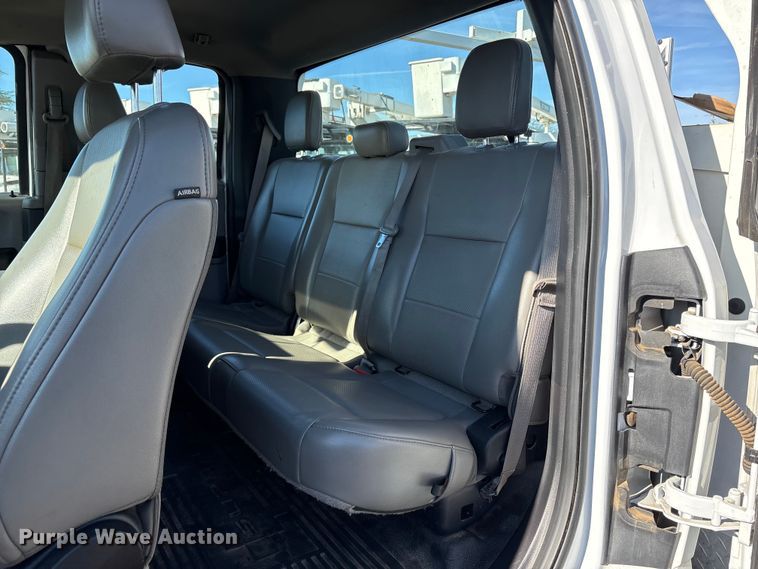 image for item EC8311 2019 Ford F250 Super Duty Ext. Cab utility bed pickup truck