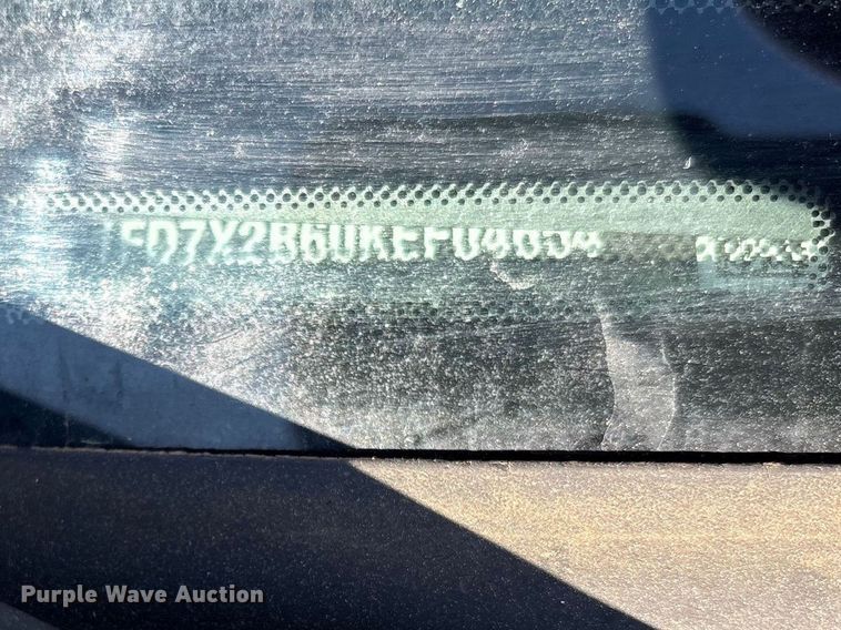 image for item EC8311 2019 Ford F250 Super Duty Ext. Cab utility bed pickup truck