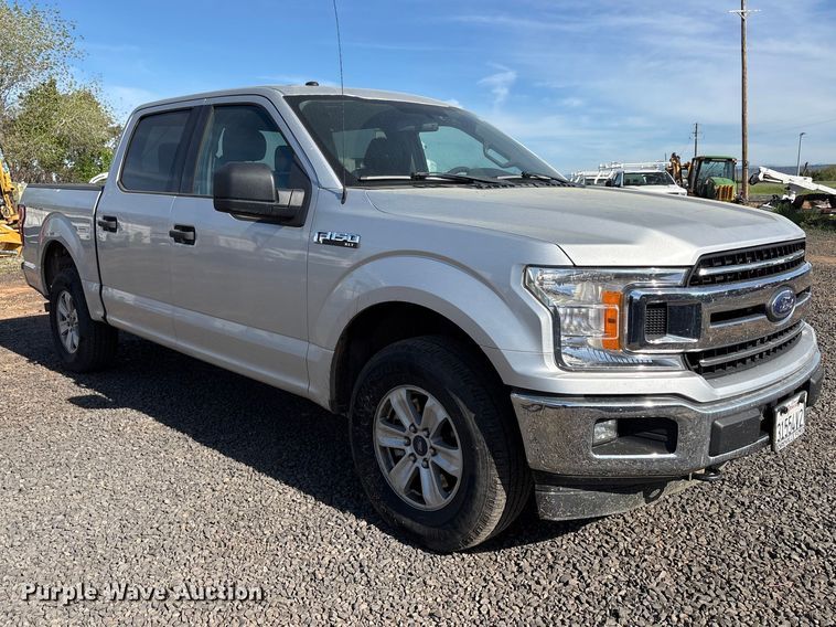 image for item EC8312 2018 Ford F150 Crew Cab pickup truck