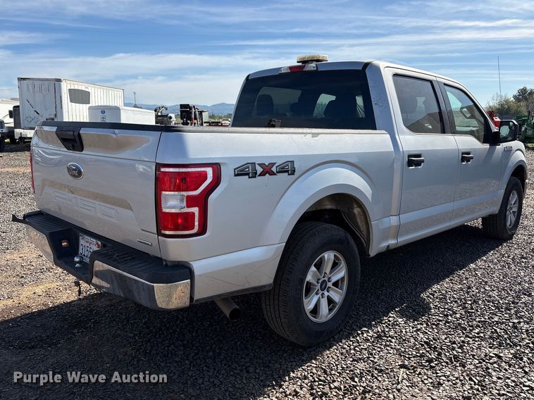 image for item EC8312 2018 Ford F150 Crew Cab pickup truck