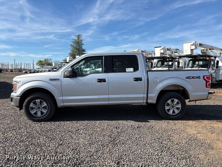 image for item EC8312 2018 Ford F150 Crew Cab pickup truck