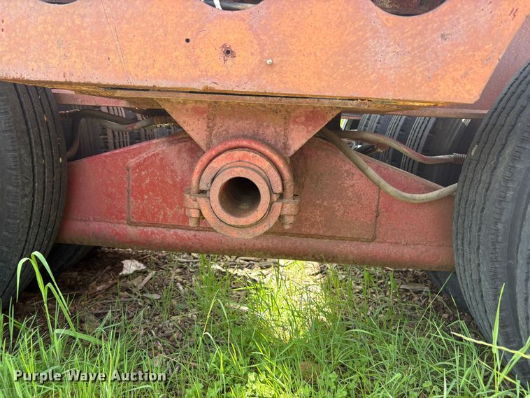 image for item EC8320 1977 Cozad lowboy equipment trailer