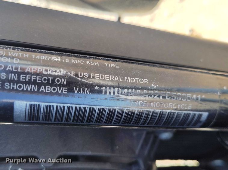 image for item EC8326 2015 Harley-Davidson Street 500 motorcycle