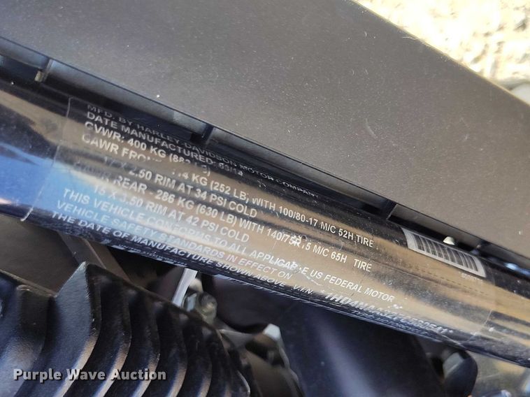 image for item EC8326 2015 Harley-Davidson Street 500 motorcycle