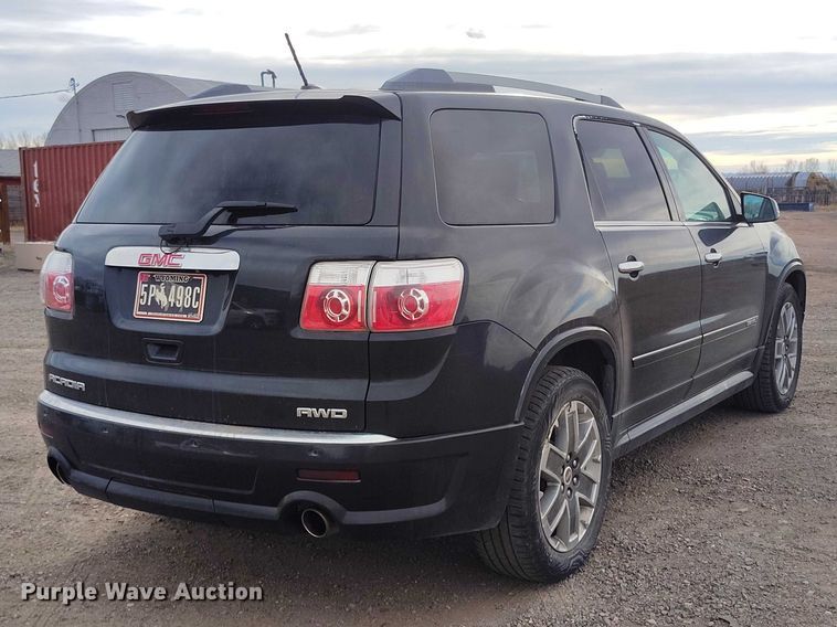 image for item EC8980 2011 GMC Acadia Denali SUV