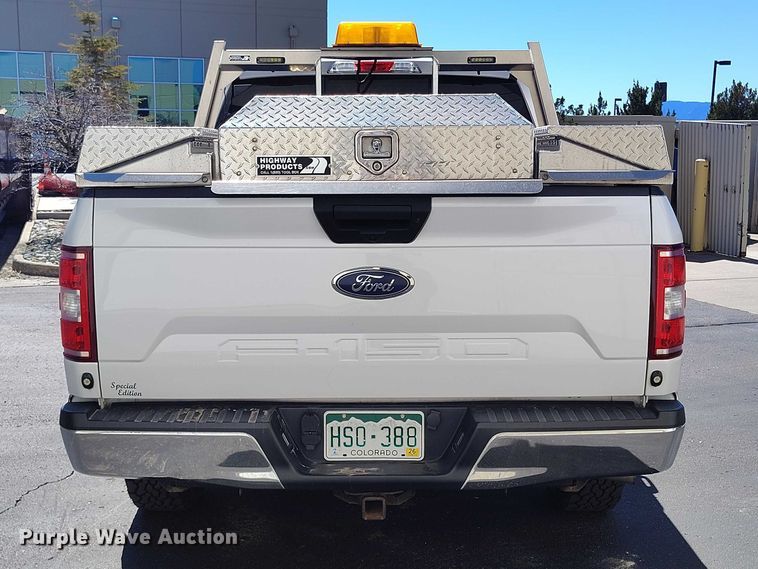 image for item EC8986 2018 Ford F-150 Crew Cab pickup truck