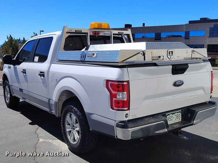 image for item EC8986 2018 Ford F-150 Crew Cab pickup truck