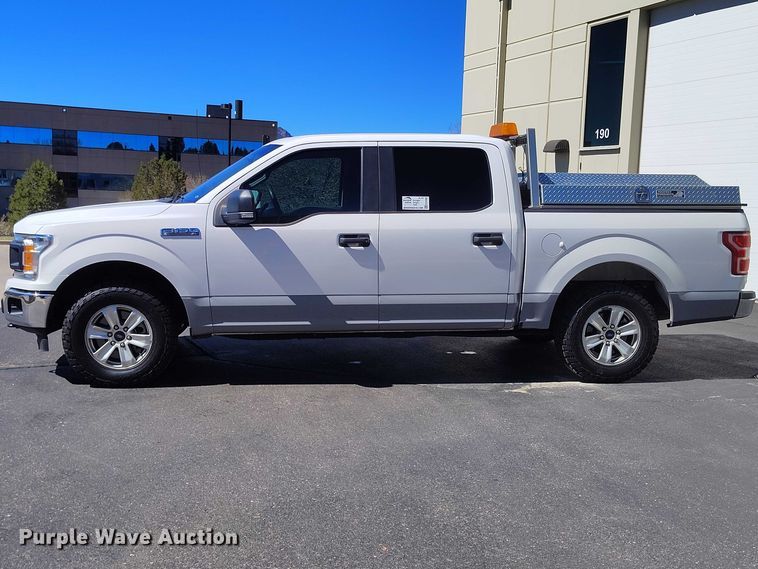 image for item EC8986 2018 Ford F-150 Crew Cab pickup truck