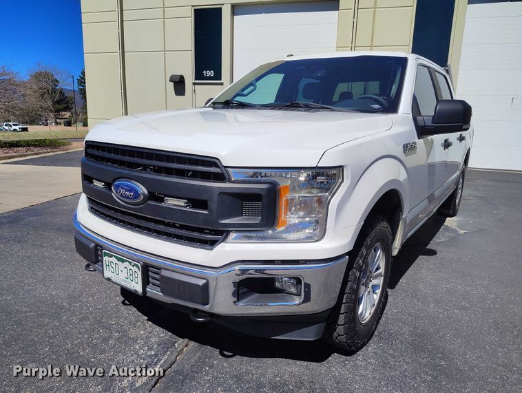 image for item EC8986 2018 Ford F-150 Crew Cab pickup truck