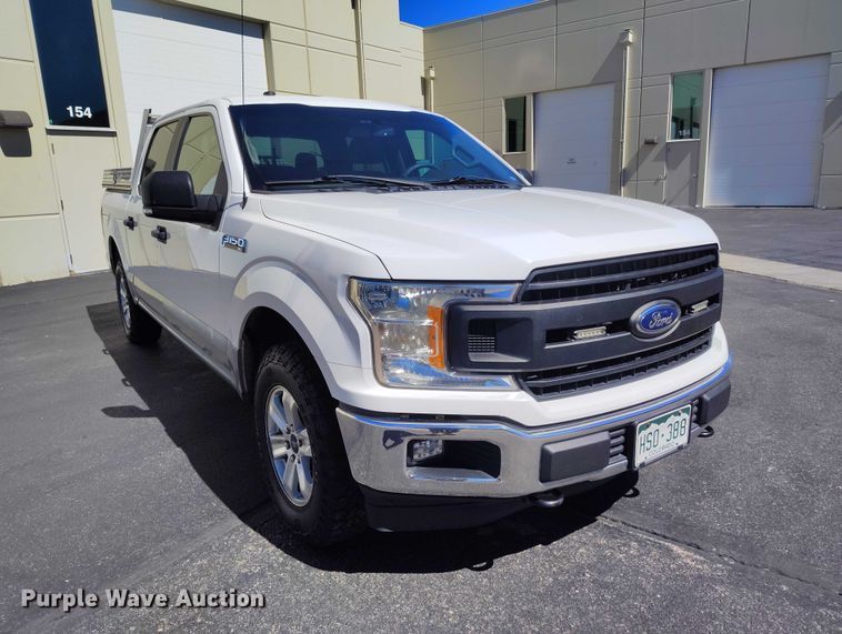 image for item EC8986 2018 Ford F-150 Crew Cab pickup truck