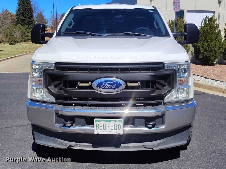 image for item EC8987 2021 Ford F250 Ext. Cab pickup truck