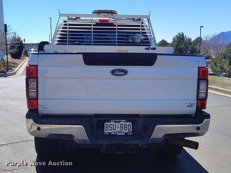 image for item EC8987 2021 Ford F250 Ext. Cab pickup truck