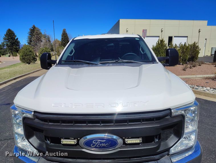 image for item EC8987 2021 Ford F250 Ext. Cab pickup truck
