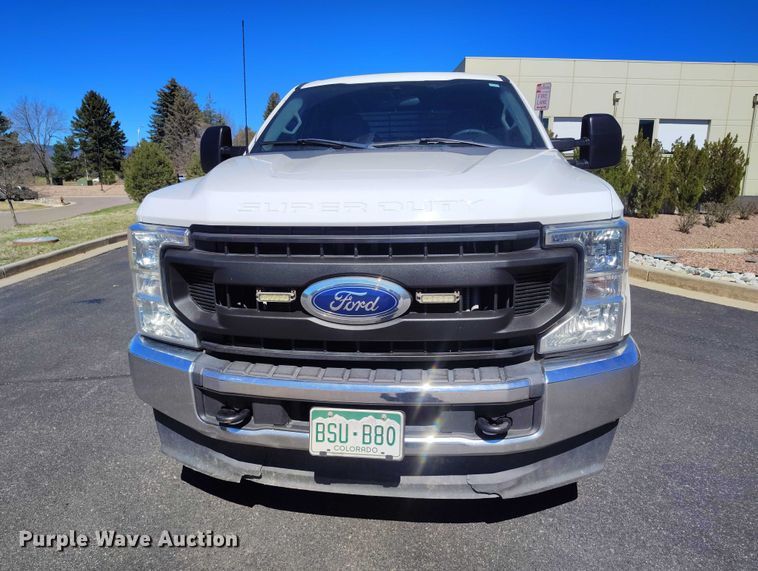 image for item EC8987 2021 Ford F250 Ext. Cab pickup truck