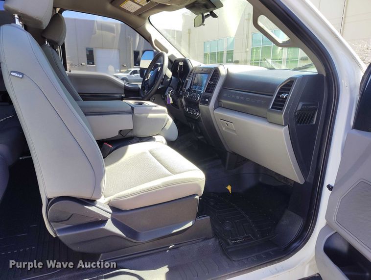 image for item EC8987 2021 Ford F250 Ext. Cab pickup truck