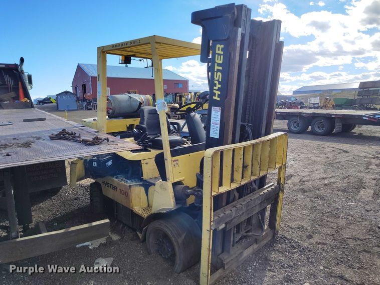 image for item EC8990 2003 Hyster 100 forklift