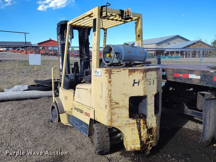 image for item EC8990 2003 Hyster 100 forklift