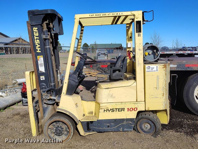 image for item EC8990 2003 Hyster 100 forklift